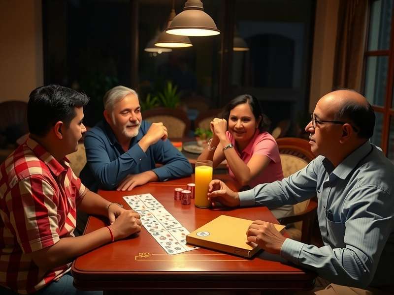 Oklahoma Rummy Game in Progress